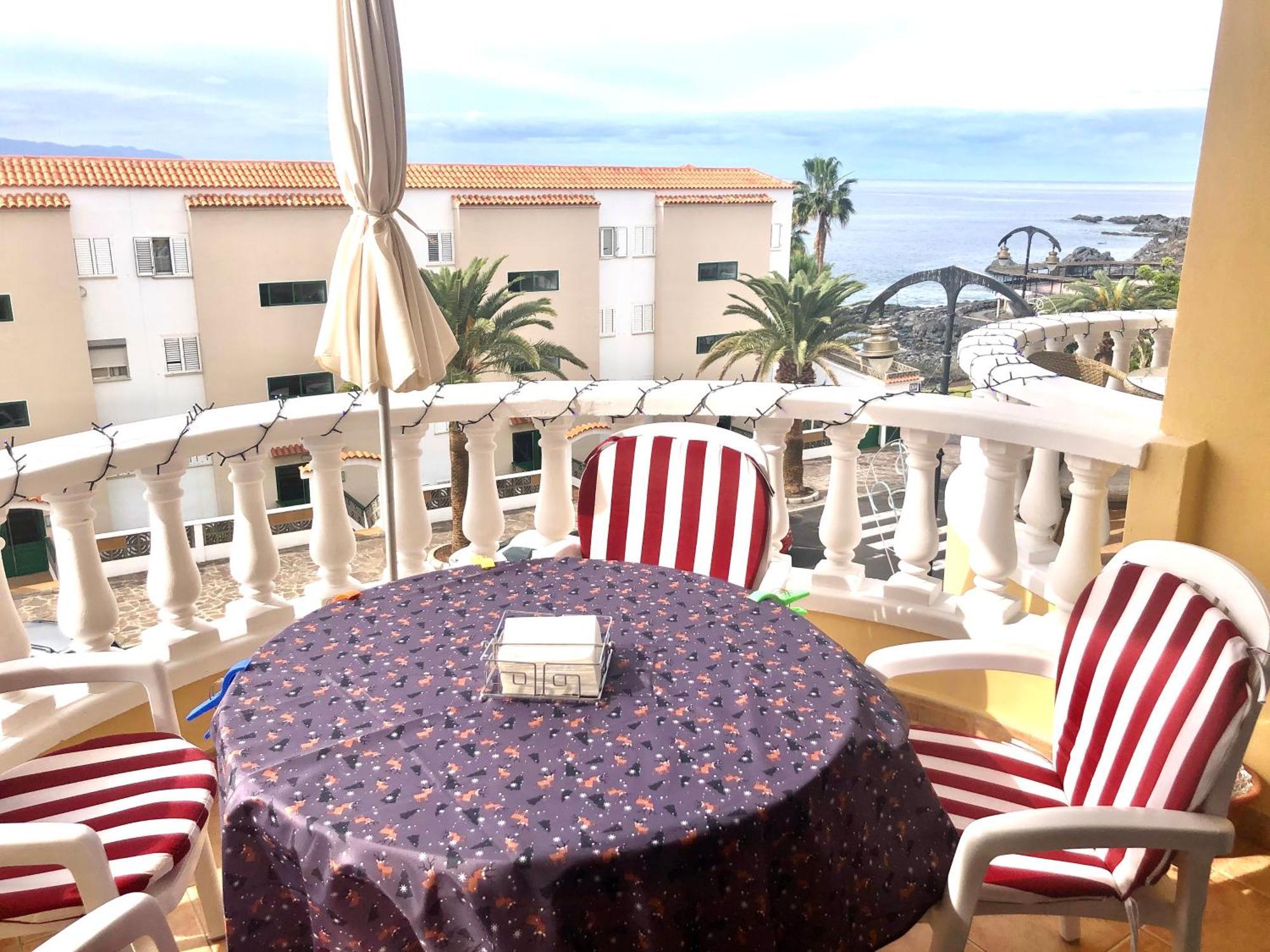 Residencial La Mar mit Meerblick Puerto de Santiago  Exterior foto